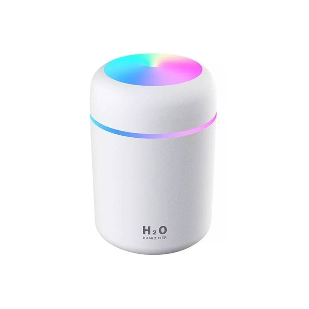 Humidificador difusor 300 ml USB luz multicolor
