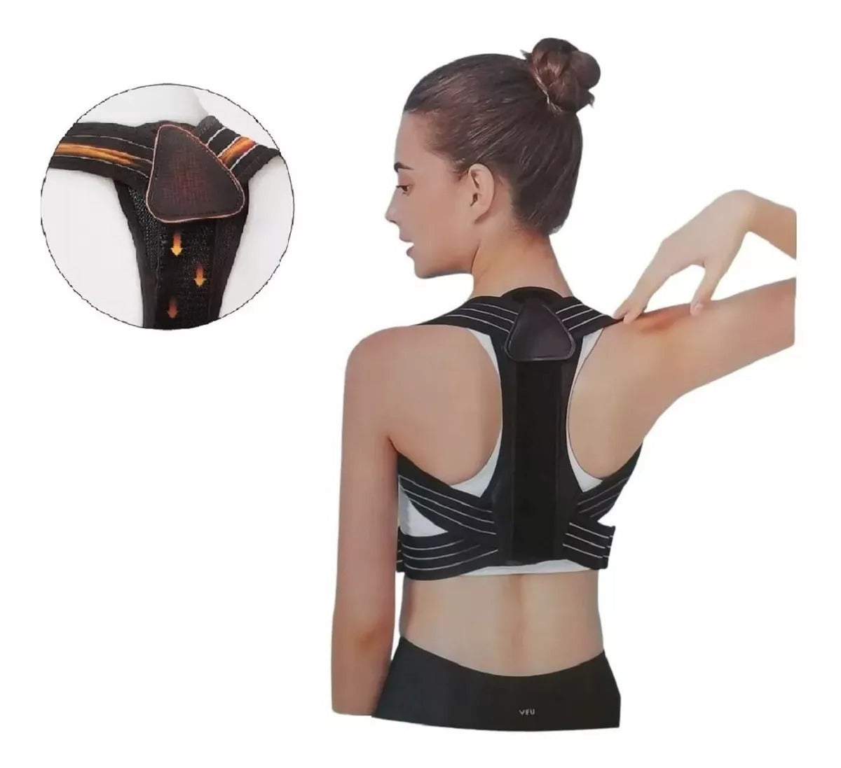 Corrector de Postura Unisex Nuoyi Miao – Alineación Cómoda y Natural