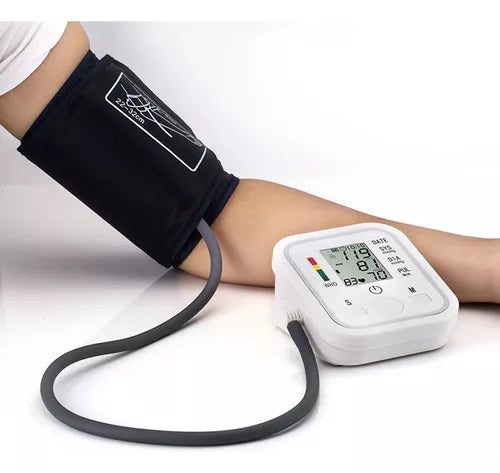 Monitor domiciliario de presión con pantalla clara