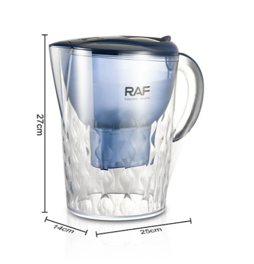 Filtro de agua doméstico con carbón activado multicapa