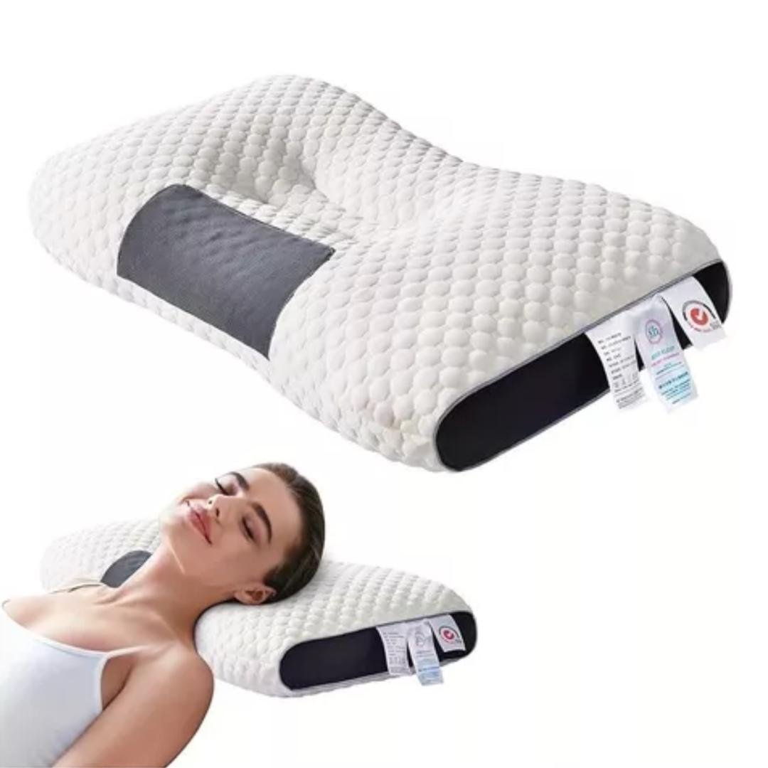 Pack x2 almohadas ortopédicas soporte cervical