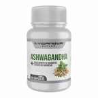 Frasco Ashwagandha + Magnesio 1000 mg 60 cápsulas