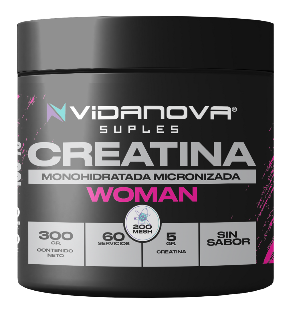 Creatina WOMAN Monohidratada 300 g en polvo