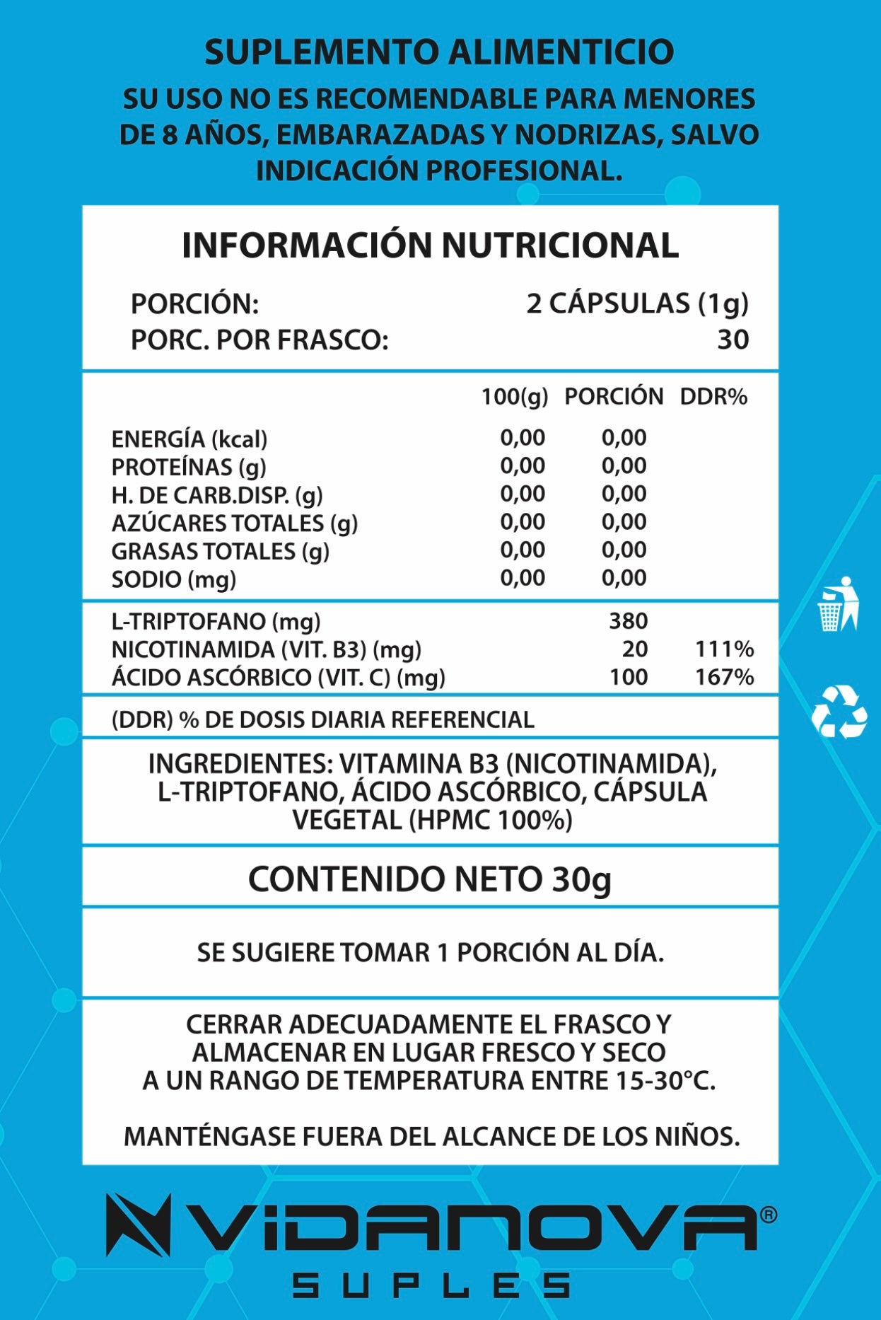 Suplemento para energía celular y vitalidad