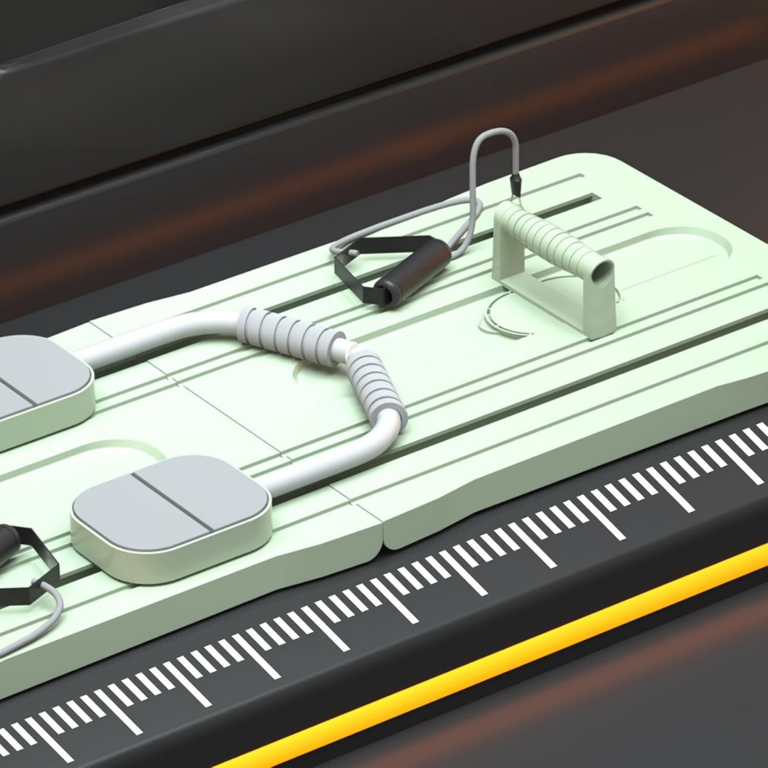 Equipo multifuncional de abdominales y flexiones en casa