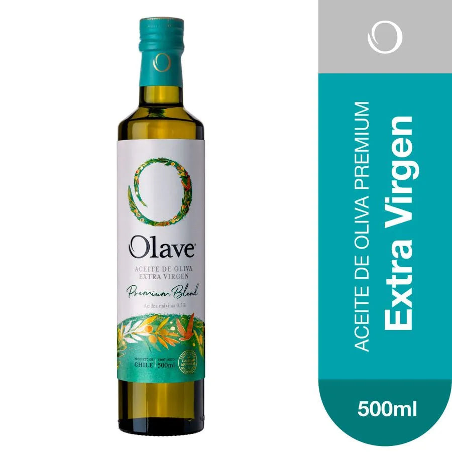 Botella Olave Premium Blend 500 ml – Aceite de Oliva Extra Virgen