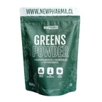 Suplemento greens powder para energía y detox