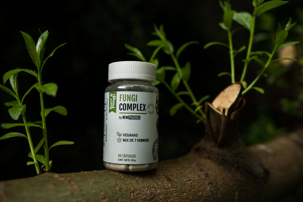 Cápsulas de hongos funcionales Fungi Complex NewPharma